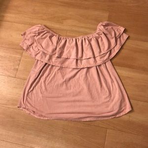 Off the shoulder socialite top size L